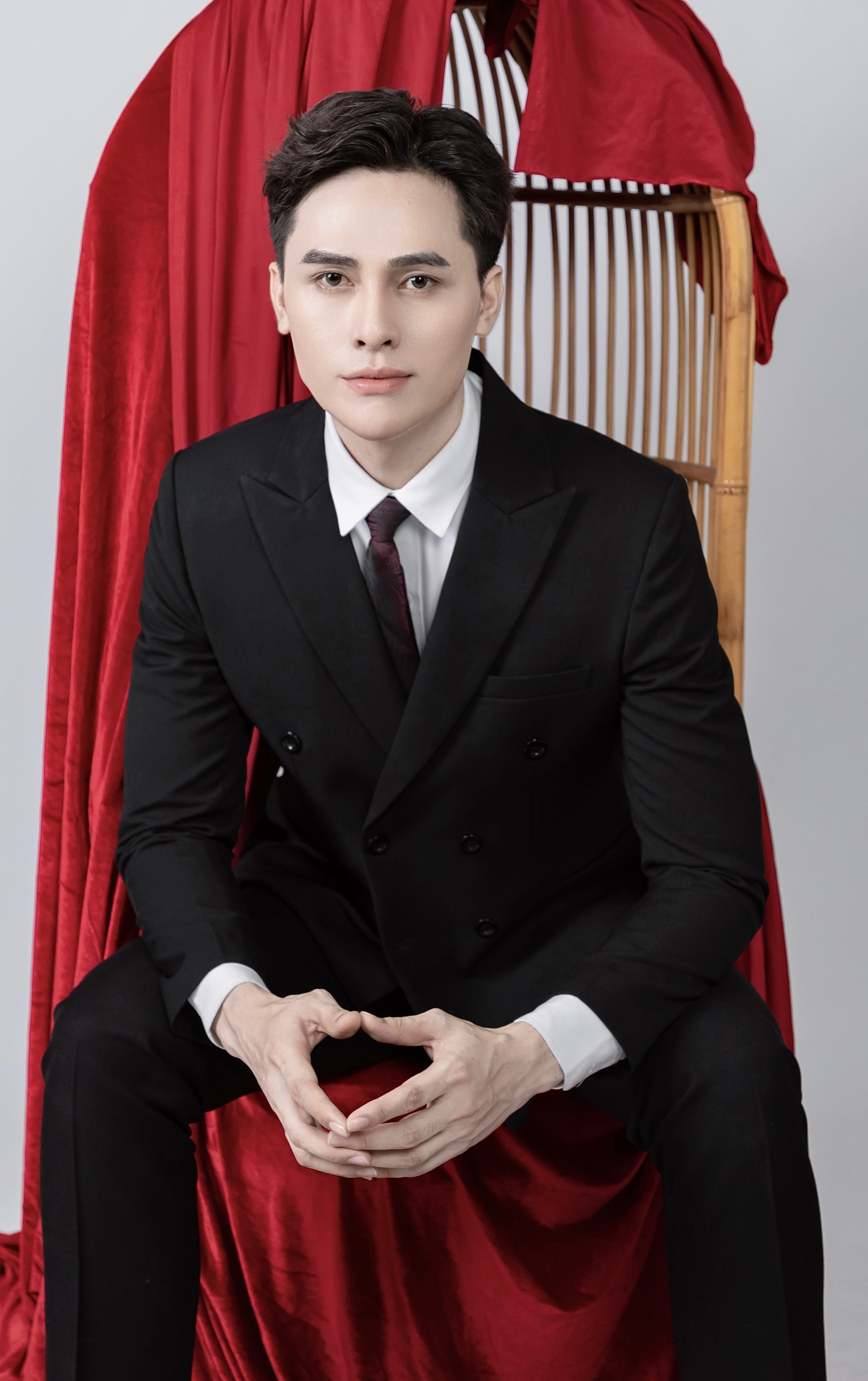 Đen - MED - Áo Vest 6 Nút — 4