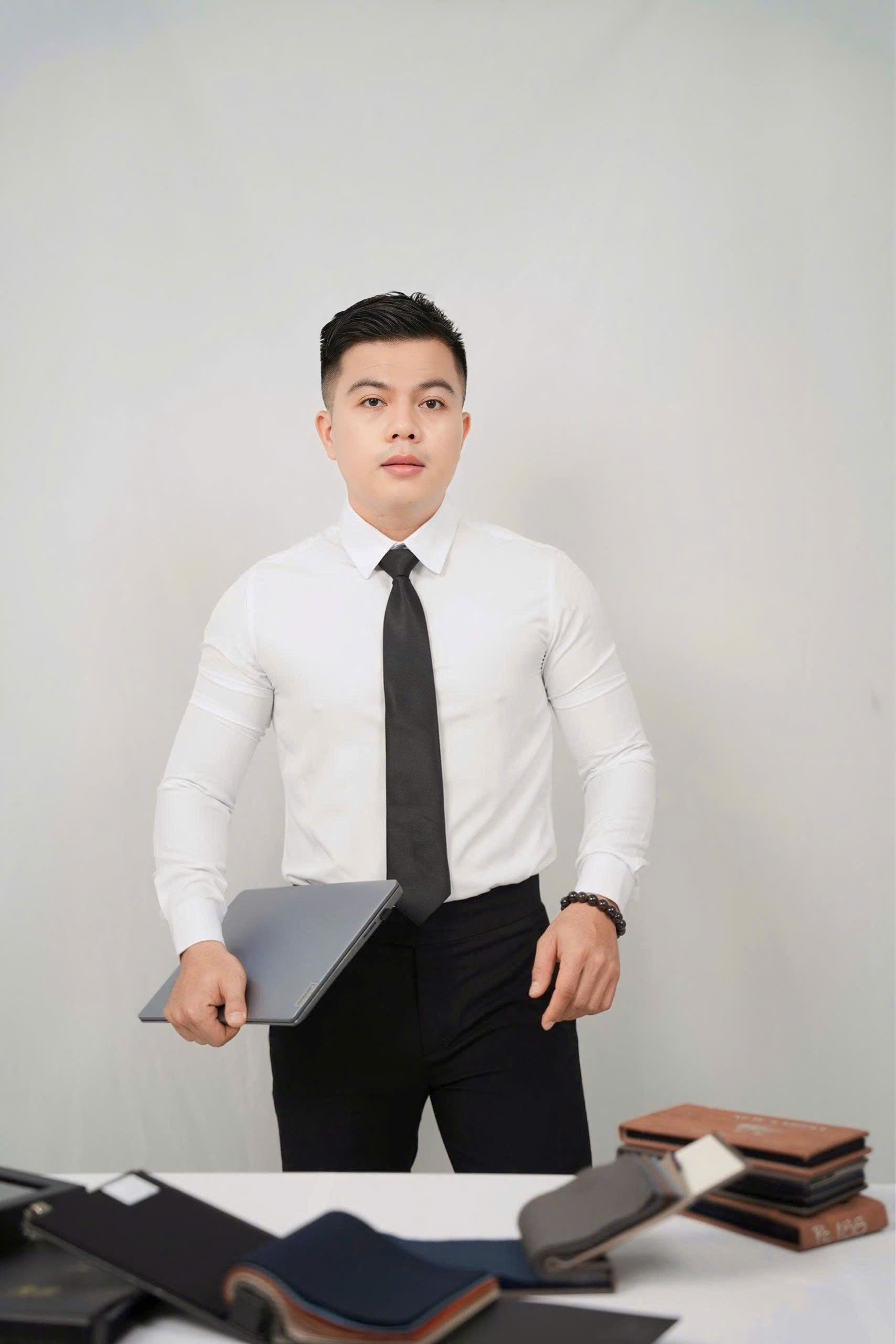 Sơ mi Basic - Màu Trắng trơn (Chuyên dùng cho mặc vest) — 1