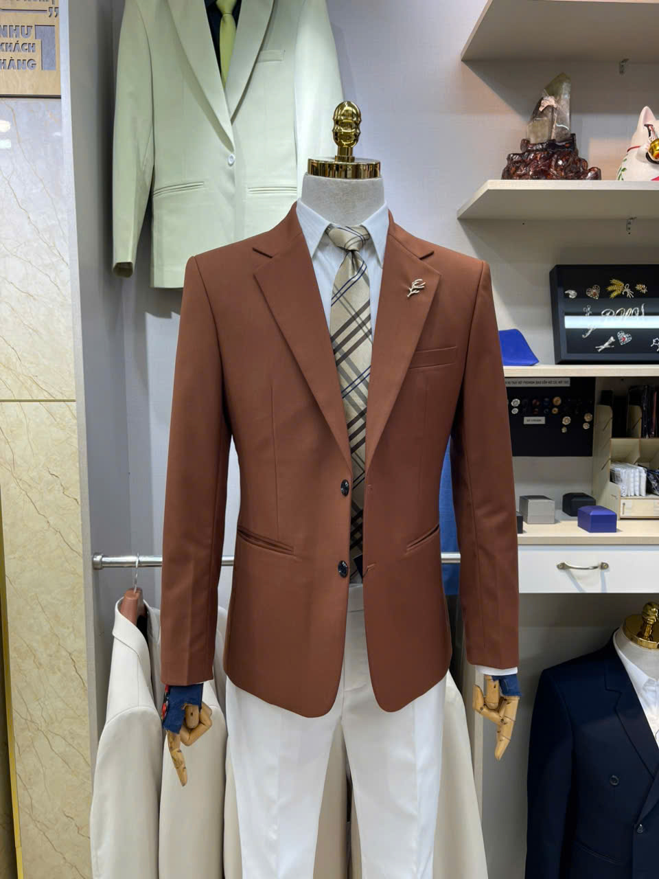 Nâu - MED - Áo Vest — 6